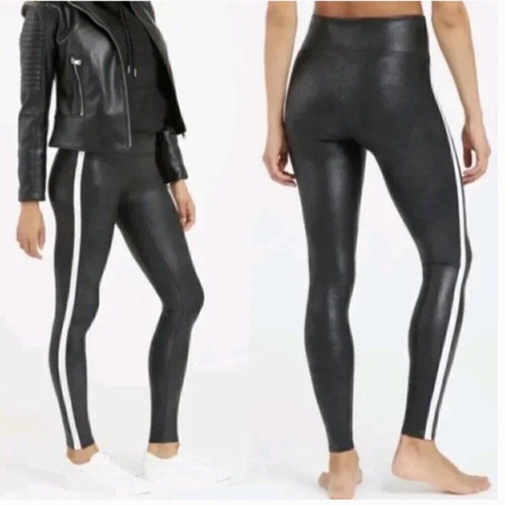 NWT Spanx Faux Leather Legging XS